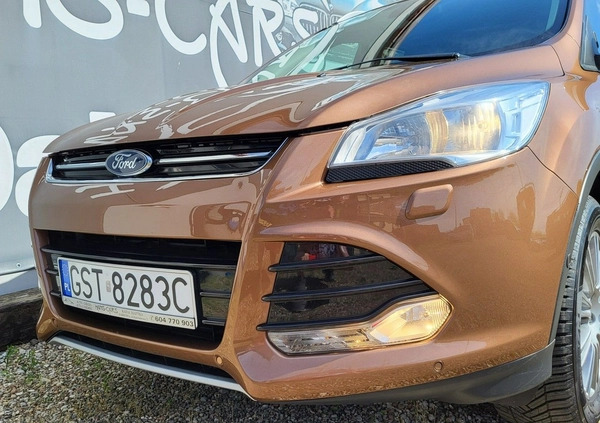 Ford Kuga cena 49900 przebieg: 175263, rok produkcji 2014 z Łaziska Górne małe 781